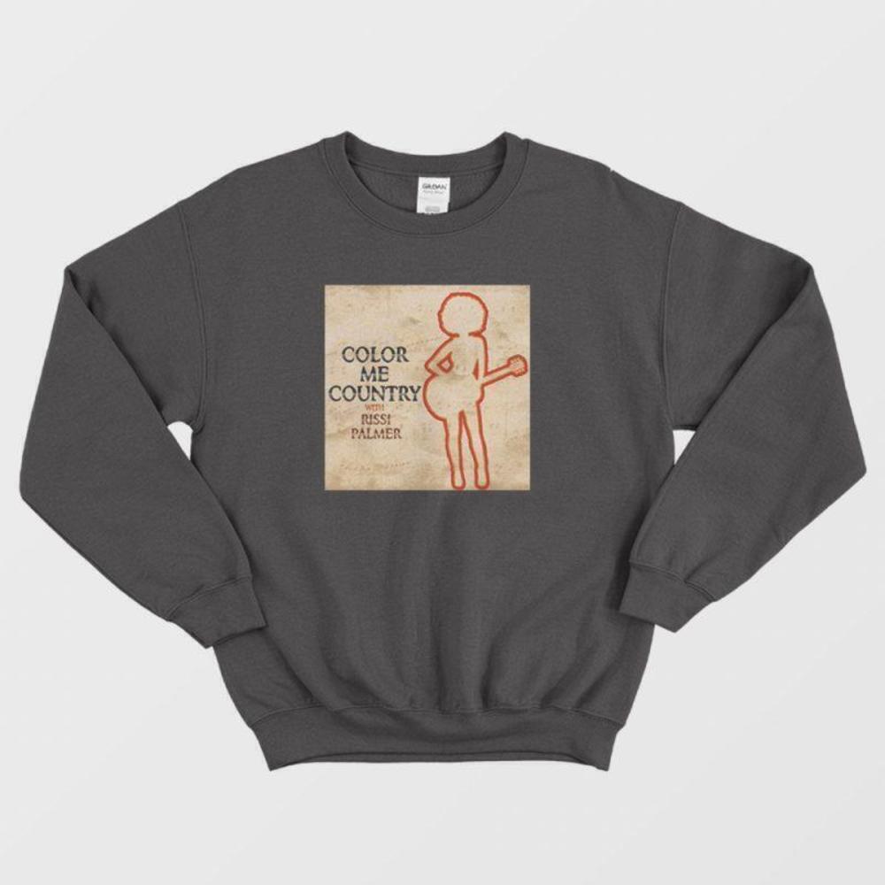 Color Me Country Rissi Palmer Music Fan Graphic Retro Crewneck Sweatshirt